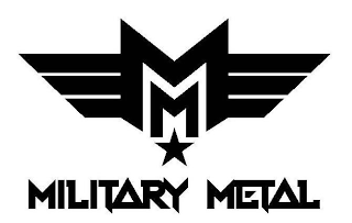 MM MILITARY METAL logo
