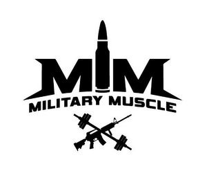 MM MILITARY MUSCLE logo