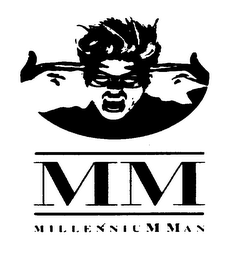MM MILLENNIUM MAN logo
