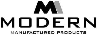 MM MODERN MANUFACTURED PRODUCTS logo