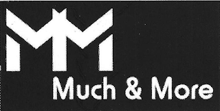 MM MUCH & MORE logo