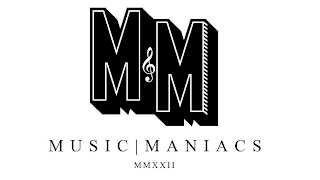 MM MUSIC MANIACS MMXXII logo