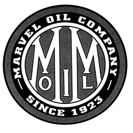 MM OIL MARVEL OIL COMPANY SINCE 1923 logo