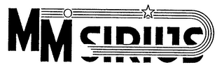 MM SIRIUS logo