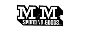 MM SPORTING GOODS logo