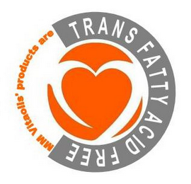 MM VITAOILS' PRODUCTS ARE TRANS FATTY ACID FREE logo