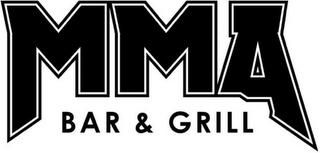 MMA BAR & GRILL logo