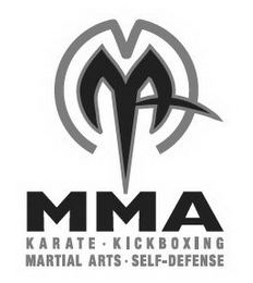MMA KARATE KICKBOXING MARTIAL ARTS SELF-DEFENSE logo
