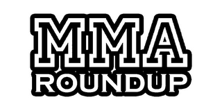 MMA ROUNDUP logo
