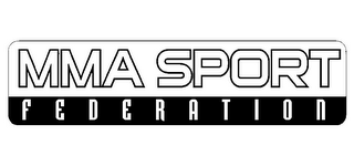 MMA SPORT FEDERATION logo