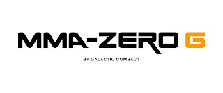 MMA-ZERO G BY GALACTIC COMBACT logo