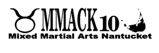 MMACK10 MIXED MARTIAL ARTS NANTUCKET logo