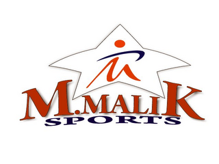 M.MALIK SPORTS logo