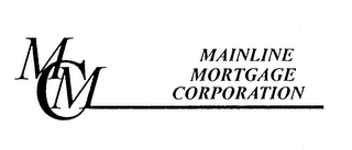 MMC MAINLINE MORTGAGE CORPORATION logo