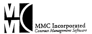 MMC MMC INCORPORATED CONTRACT MANAGEMENT SOFTWARE logo