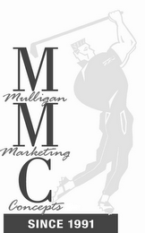 MMC MULLIGAN MARKETING CONCEPTS SINCE 1991 logo