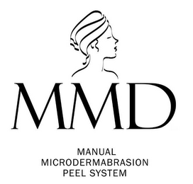MMD MANUAL MICRODERMABRASION PEEL SYSTEM logo