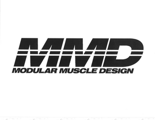 MMD MODULAR MUSCLE DESIGN logo