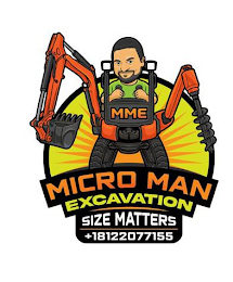 MME MICRO MAN EXCAVATION SIZE MATTERS +18122077155 logo