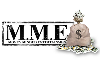 M.M.E. MONEY MINDED ENTERTAINMENT logo