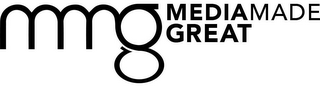 MMG MEDIA MADE GREAT logo