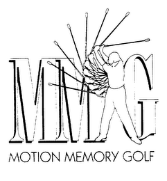 MMG MOTION MEMORY GOLF logo