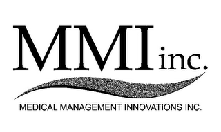 MMI INC. MEDICAL MANAGEMENT INNOVATIONS INC. logo