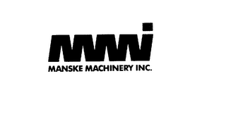 MMI MANSKE MACHINERY INC. logo
