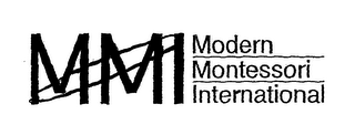 MMI MODERN MONTESSORI INTERNATIONAL logo