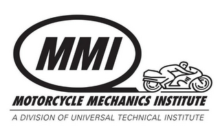 MMI MOTORCYCLE MECHANICS INSTITUTE A DIVISION OF UNIVERSAL TECHNICAL INSTITUTE logo