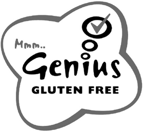 MMM.. GENIUS GLUTEN FREE logo