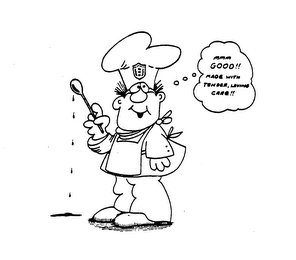 MMM GOOD!! MADE WITH TENDER LOVING CARE!! logo