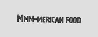 MMM MERICAN FOOD logo