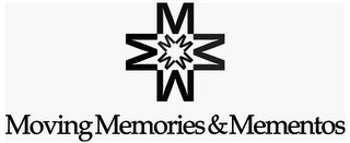 MMMM MMMM MOVING MEMORIES & MEMENTOS logo