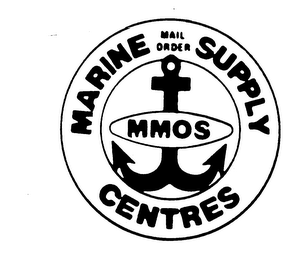 MMOS MARINE SUPPLY CENTERS. logo