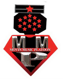 MMP MOVIN MUSIC PLATOON logo