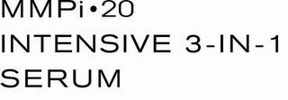 MMPI · 20 INTENSIVE 3-IN-1 SERUM logo
