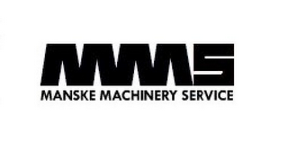 MMS MANSKE MACHINERY SERVICE logo