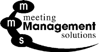 MMS MEETING MANAGEMENT SOLUTIONS logo
