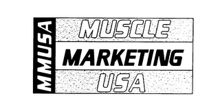 MMUSA MUSCLE MARKETING USA logo