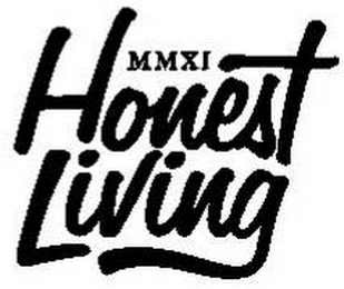 MMXI HONEST LIVING logo