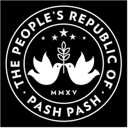 MMXV PASH PASH THE PEOPLES REPUBLIC OF logo