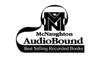 MN MCNAUGHTON AUDIOBOUND BEST SELLING RECORDED BOOKS logo