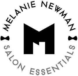 MN MELANIE NEWMAN SALON ESSENTIALS logo