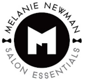 MN MELANIE NEWMAN SALON ESSENTIALS logo