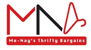 MN MO-NAY'S THRIFTY BARGAINS logo