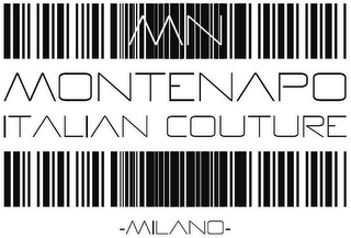 MN MONTENAPO ITALIAN COUTURE MILANO logo