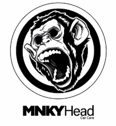 MNKYHEAD CAR CARE logo