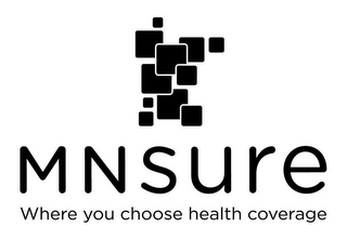 MNSURE WHERE YOU CHOOSE HEALTH COVERAGE logo