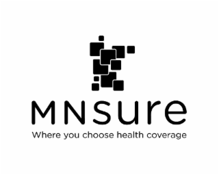 MNSURE WHERE YOU CHOOSE HEALTH COVERAGE logo